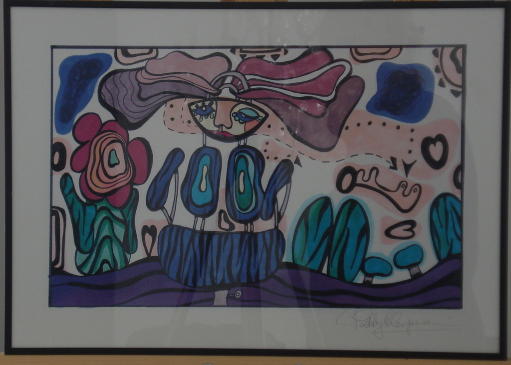 Patty Harpenau - Patty Harpenau, kleurlithografie verkocht voor € 95!