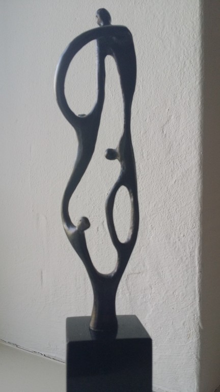 Ammerlaan, brons, 4 mensfiguren kopen? Bied vanaf 30!