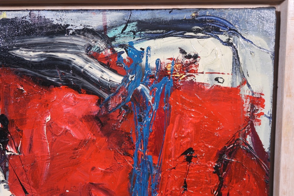 Bert Smidt: Acryl op doek, Z.T. II - Ingelijst kopen? Bied vanaf 70!