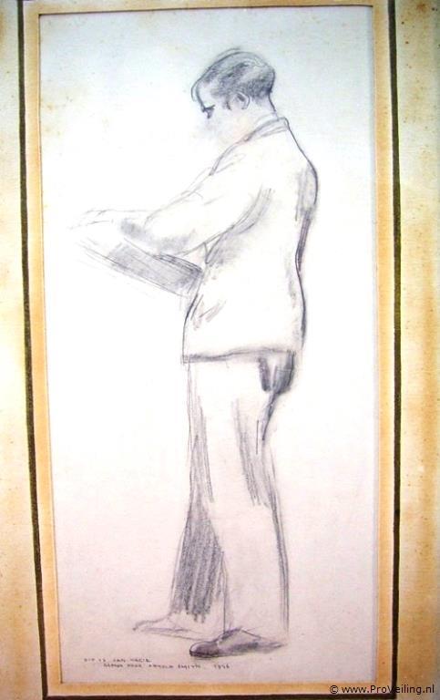 Arnold Smith, tekening - Dit is Jan Kagie kopen? Bied vanaf 1!