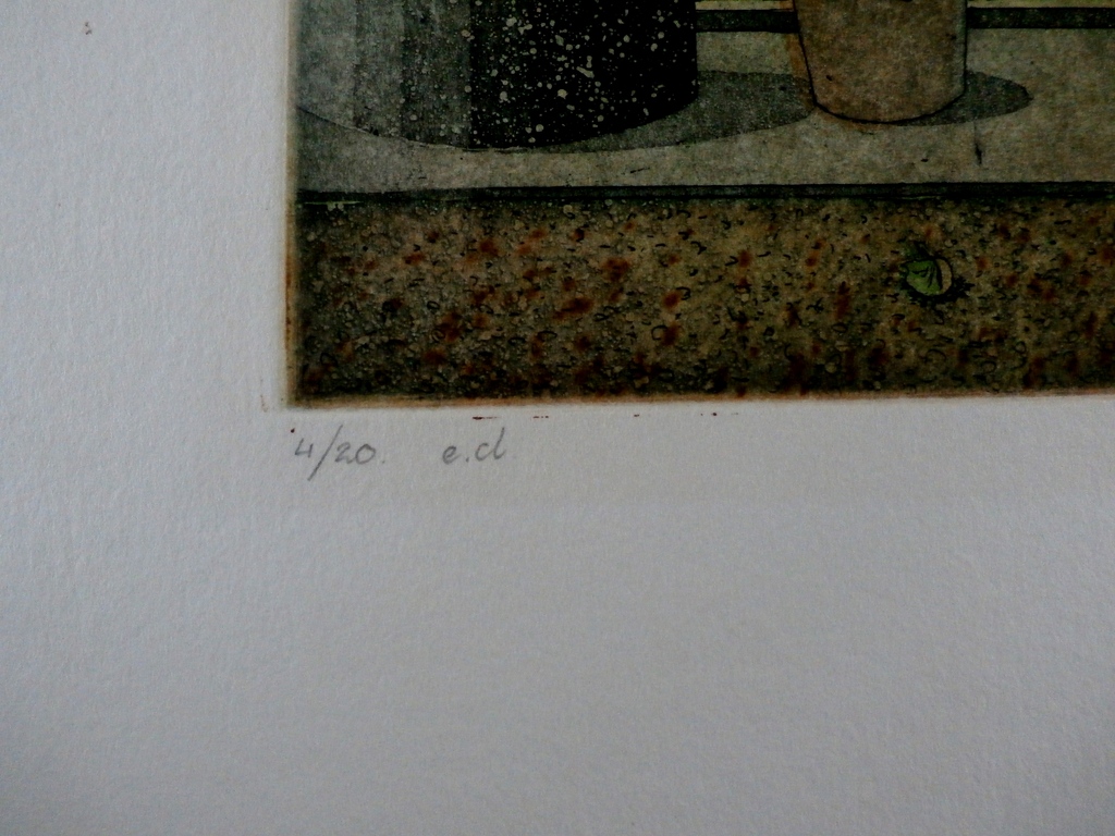 Tiny van der Sar - ets/aquatint - 1985 kopen? Bied vanaf 45!