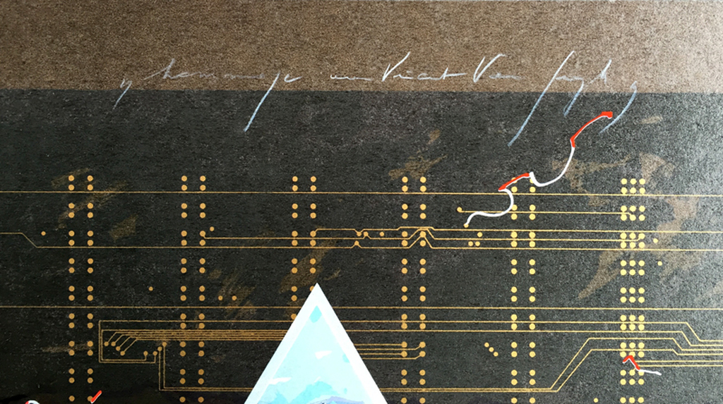 Martin Baeyens - Hommage aan Vincent - Gesigneerde zeefdruk - A/P - 1989 kopen? Bied vanaf 70!