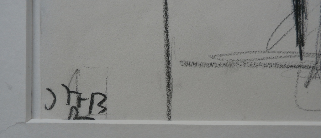 Onbekende kunstenaar - potloodtekening kopen? Bied vanaf 1!