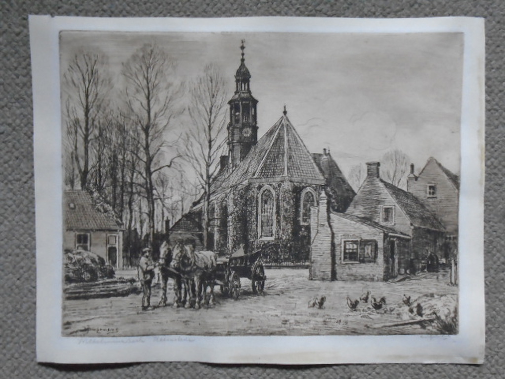 W.J.Dingemans - ets - Wilhelminakerk Heemstede kopen? Bied vanaf 45!