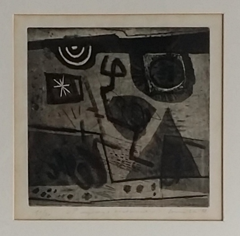 Corneille - (1922-2010) - 'Paysage Nocturne' - 1953 verkocht voor € 550!