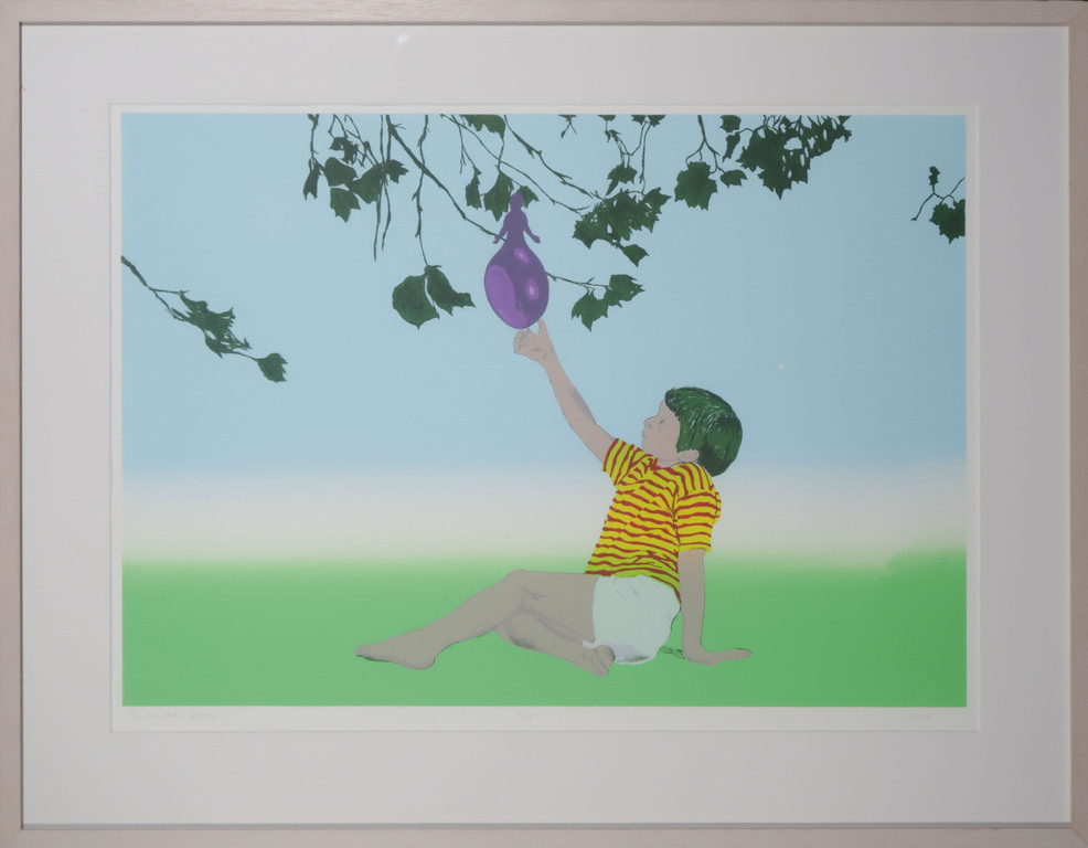 Jos van der Sommen: Litho, Later - Ingelijst kopen? Bied vanaf 1!