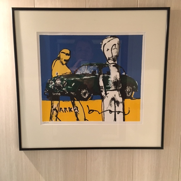 Herman Brood, zeefdruk,  Mark 2  -  134/250 kopen? Bied vanaf 150!