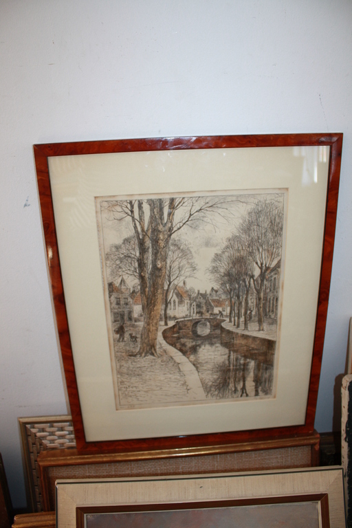 Edzard Koning 1869 - 1954 - figuren in dorp bij EDE kopen? Bied vanaf 50!