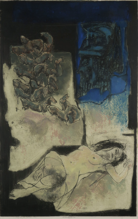 Ru van Rossem: Ets en Aquatint, Hooglied van Salomo - Ingelijst kopen? Bied vanaf 100!