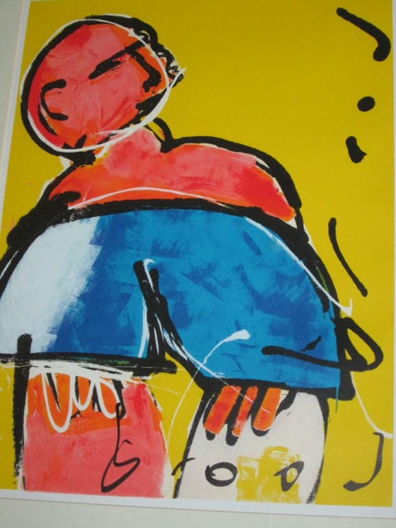 HERMAN BROOD ZEEFDRUK BLAUWE BROEK kopen? Bied vanaf 300!