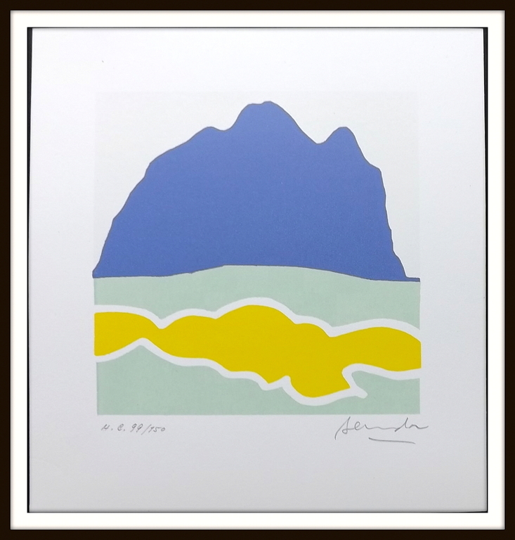 Arthur Secunda - 3x gesigneerde litho - getiteld: Landscape I, II, III kopen? Bied vanaf 1!