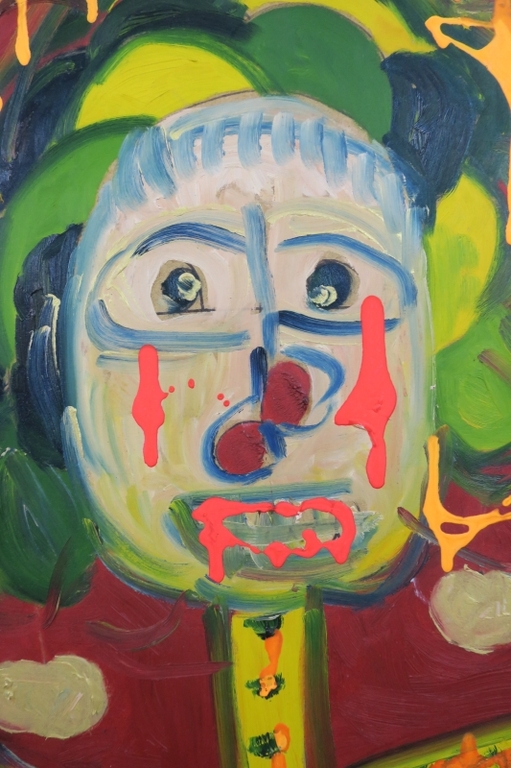 Meertje Kaal: Olieverf en Acryl op board, Verpleegster - Ingelijst kopen? Bied vanaf 1!