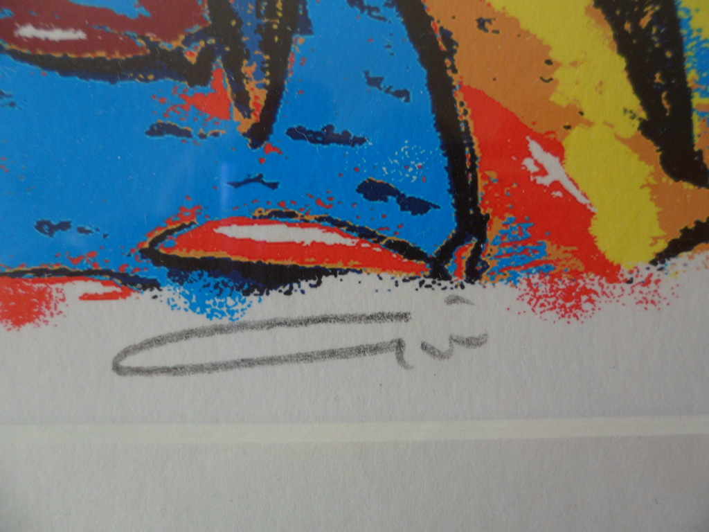  Onbekend wel Gesigneerd: Zeefdruk, Contact kopen? Bied vanaf 10!