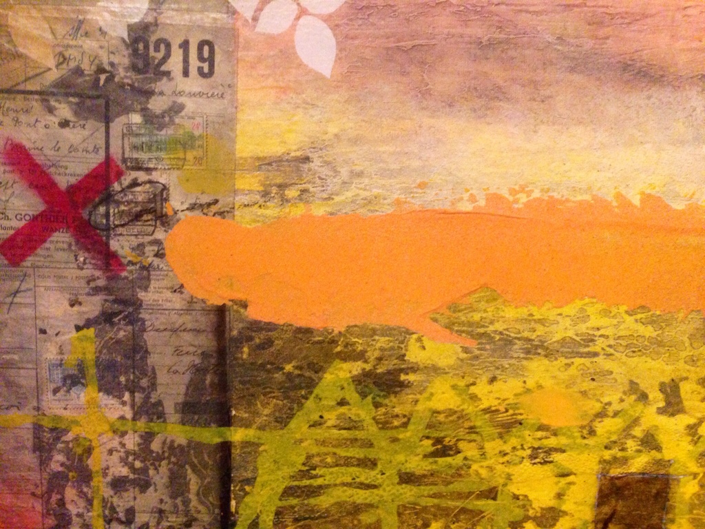 Theo koster, gemengde techniek, traces 2 kopen? Bied vanaf 1!