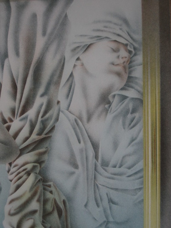 Groot Realistisch werk van Poen de Wijs (1948-2014) Lithografie "Song of Songs" kopen? Bied vanaf 1!