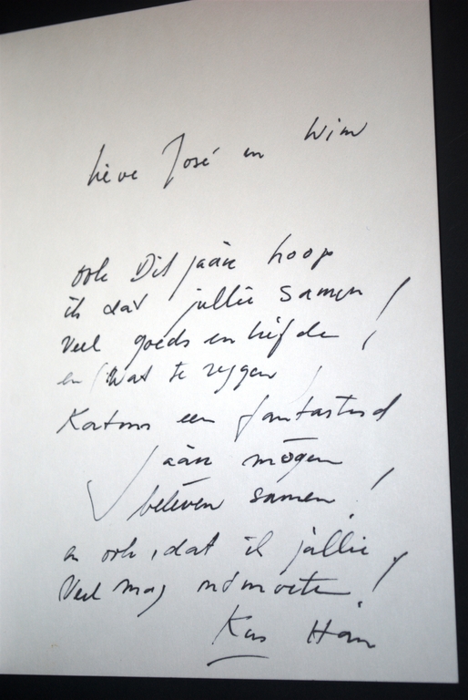 HAN MES--3 X : LITHO OPLAGE 190 + HANDGESCHREVEN KAART + BOEK 20 TEKENINGEN kopen? Bied vanaf 15!