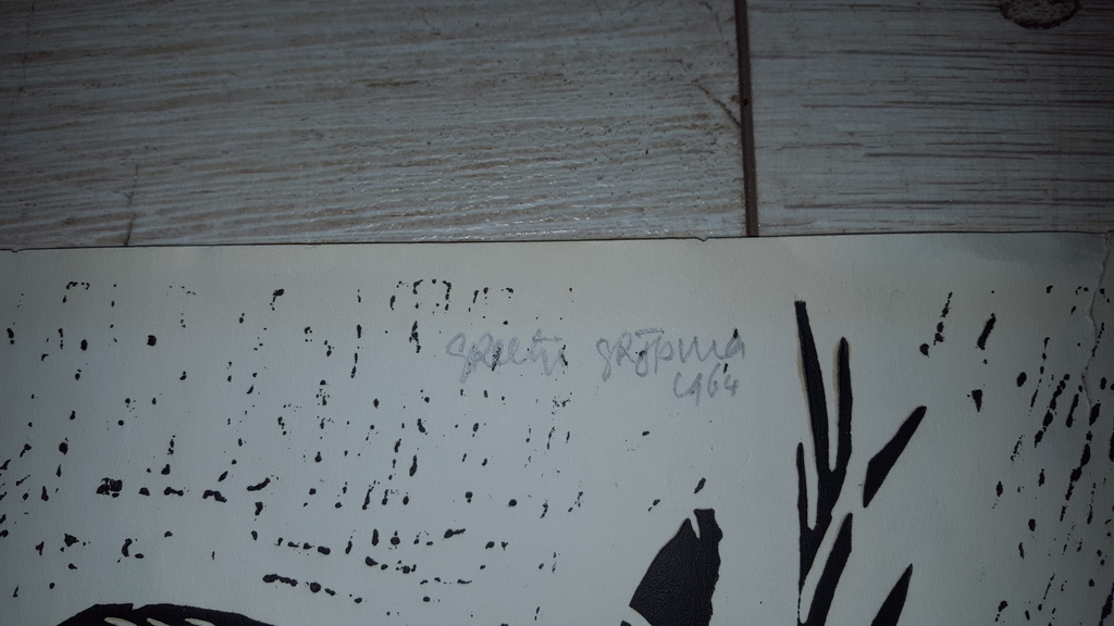 Greetje Grijpma (1931) - Litho 6/12, gesigneerd en gedateerd 1964 kopen? Bied vanaf 1!