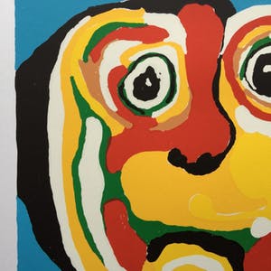 Menno Baars - Menno Baars ( 1967 ) "Pierre " - Hand gesigneerde zeefdruk op papier kopen? Bied vanaf 25!