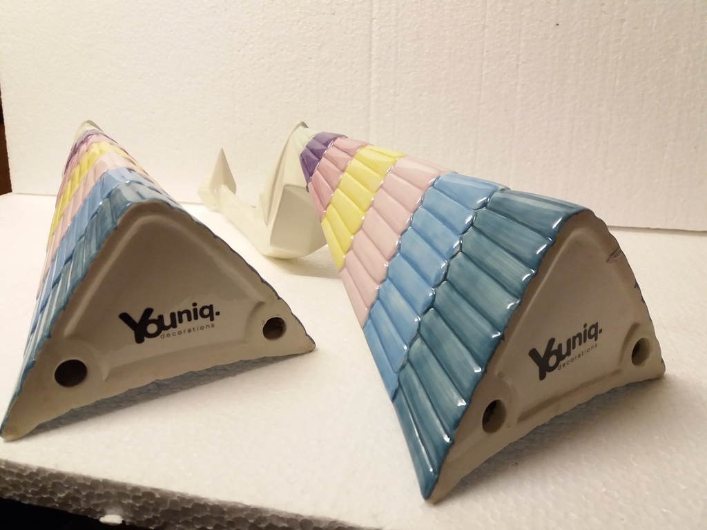 2 x keramische pauw  kopen? Bied vanaf 1!