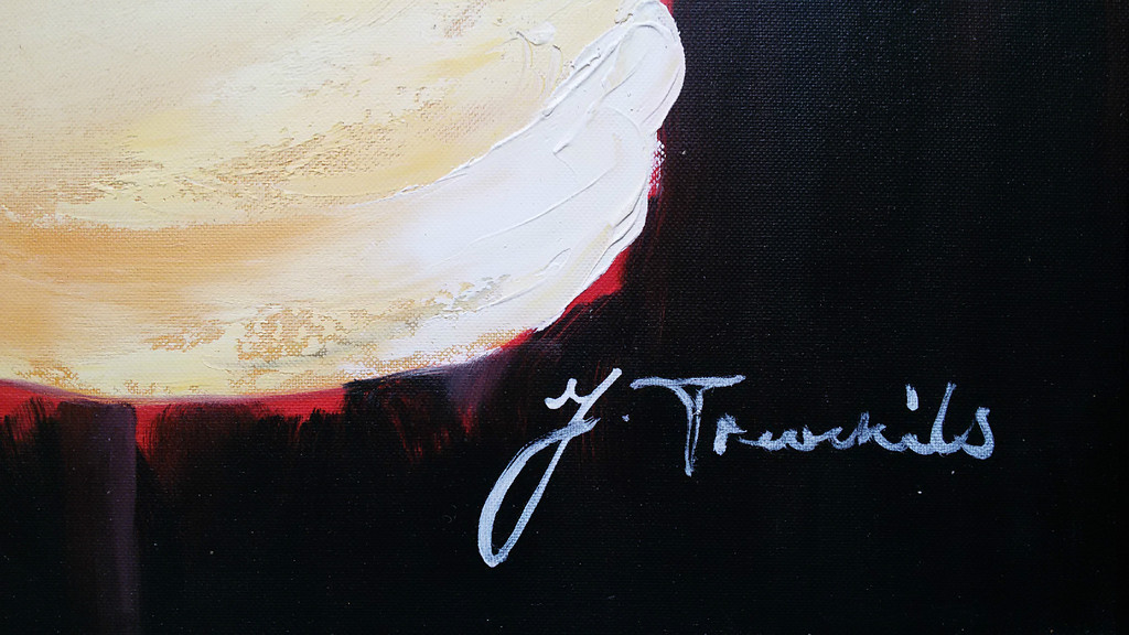 Bloemen, acrylverf op doek (ingelijst, groot) kopen? Bied vanaf 1!