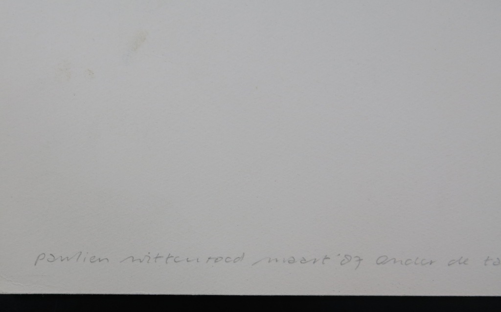 Paulien Wittenrood: Ets, Onder de takken door kopen? Bied vanaf 20!