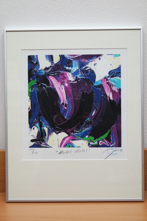 Johannes Adrianus Smit (1945-2002) - zeefdruk handgesigneerd - "Mabel Violet" kopen? Bied vanaf 65!