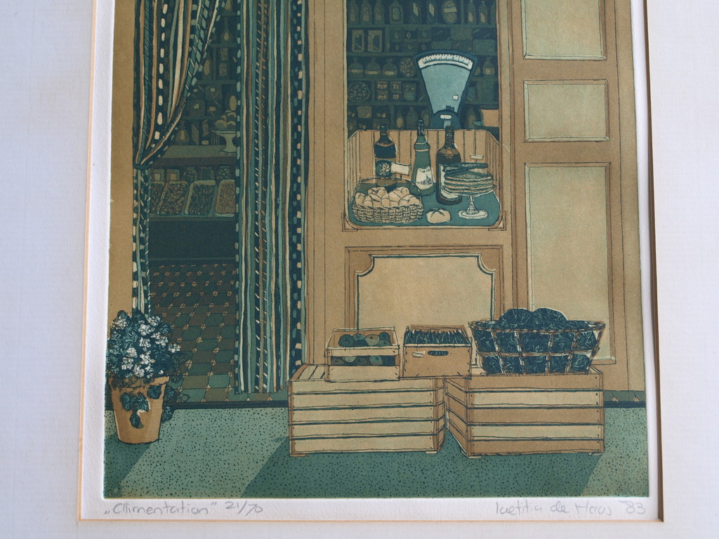 Laetitia de Haas: Kleurenets - Alimentation – 1983  kopen? Bied vanaf 45!