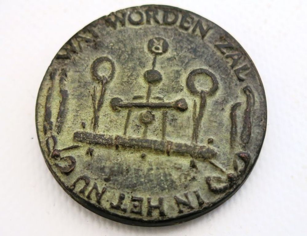 Jet Schepp, bronzen geboortepenning kopen? Bied vanaf 20!