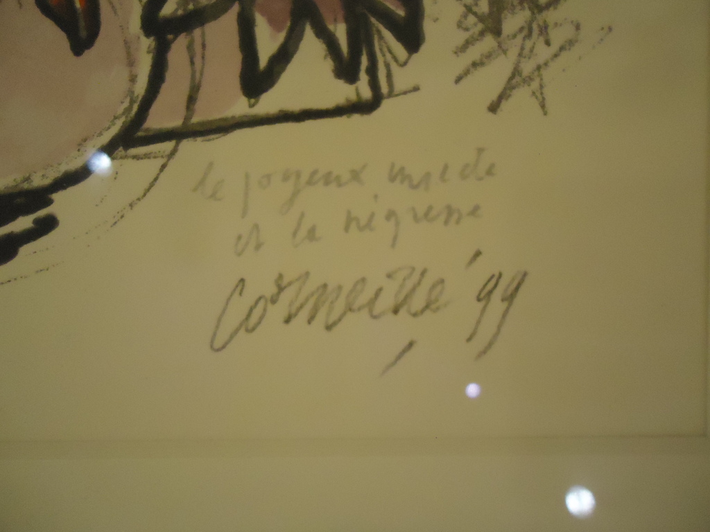 Corneille Zeefdruk "Le Joyeux insecte et la tigresse" 41x43cm kopen? Bied vanaf 100!