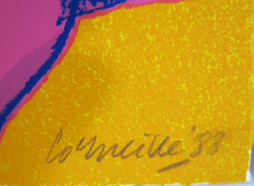 Corneille: Portfolio La sensualite du sensible, 4x Zeefdruk + boek kopen? Bied vanaf 450!