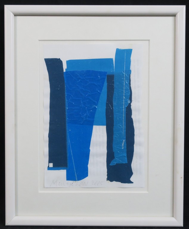Meertje Kaal: Collage op papier, Z.T. - Ingelijst kopen? Bied vanaf 1!