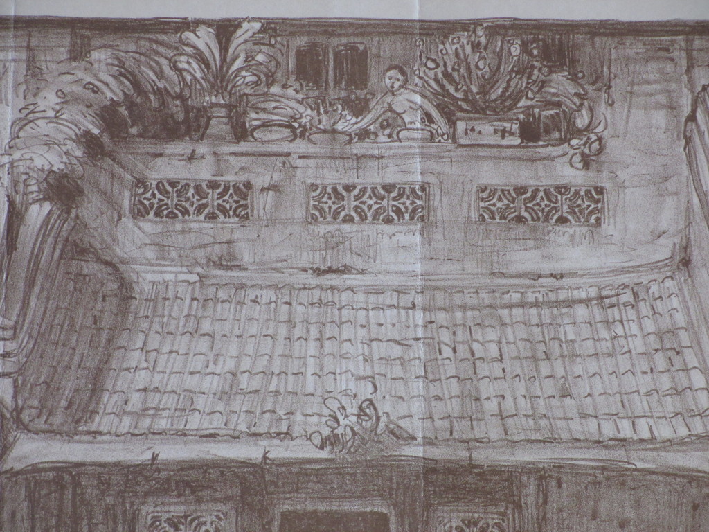 Wijnand O.J.Nieuwenkamp, Chineesch Buurtje Batavia, Litho kopen? Bied vanaf 1!