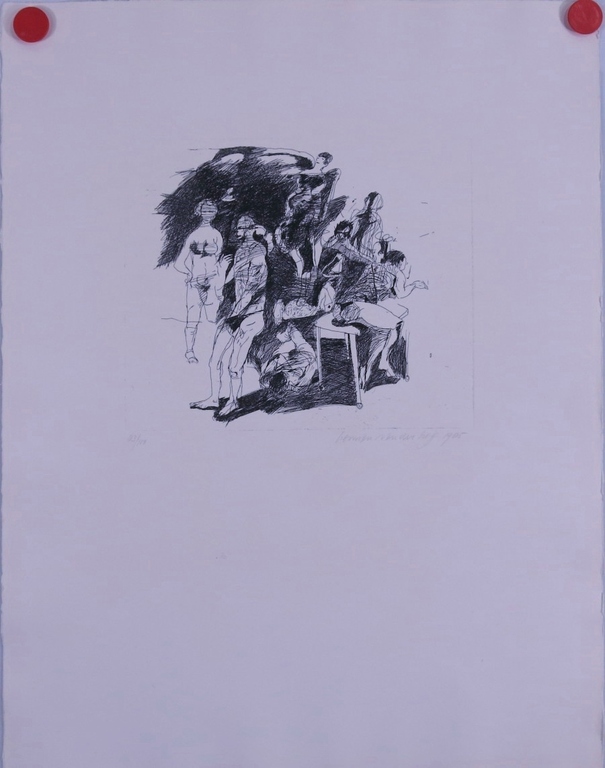 Herman van der Hoff: Ets, zonder titel kopen? Bied vanaf 1!