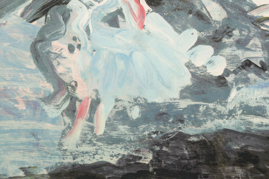 Kees van Bohemen: Zeefdruk, Meeuw kopen? Bied vanaf 150!