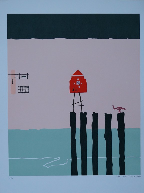 Rens Labruyère - gesigneerde zeefdruk - 2003 - 10 ex. kopen? Bied vanaf 25!