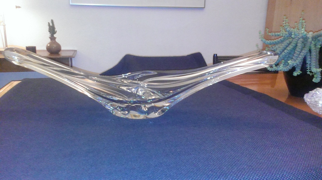 Daum France gesigneerde glazen object Fifties design 71 cm !!!!! kopen? Bied vanaf 99!