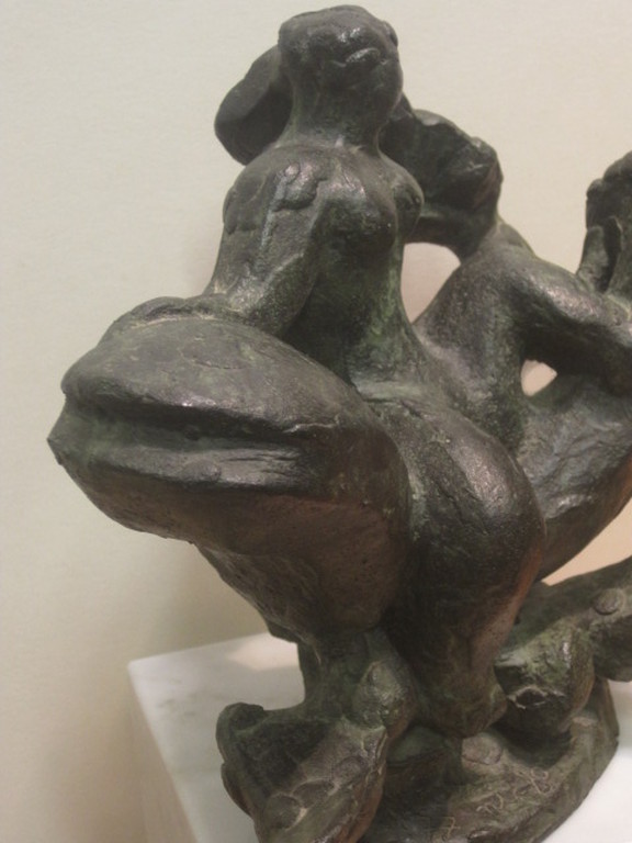  Uniek!! bronzen sculptuur van Nic Jonk "ontwapening van de Zee" ca. 1965  kopen? Bied vanaf 1!