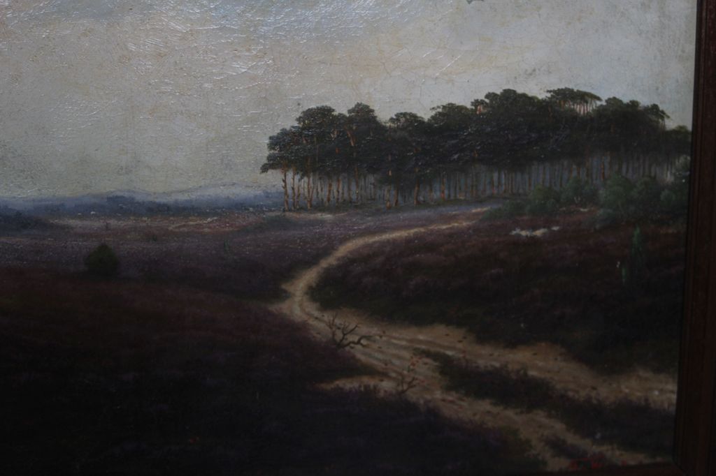 Thomas van Wissen - Veluws Heidelandschap (1920/30) kopen? Bied vanaf 50!