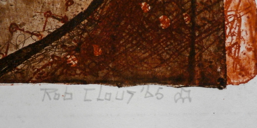 Rob Clous - ets: Blues for Sidney - 1965 - oplage: 10  kopen? Bied vanaf 35!