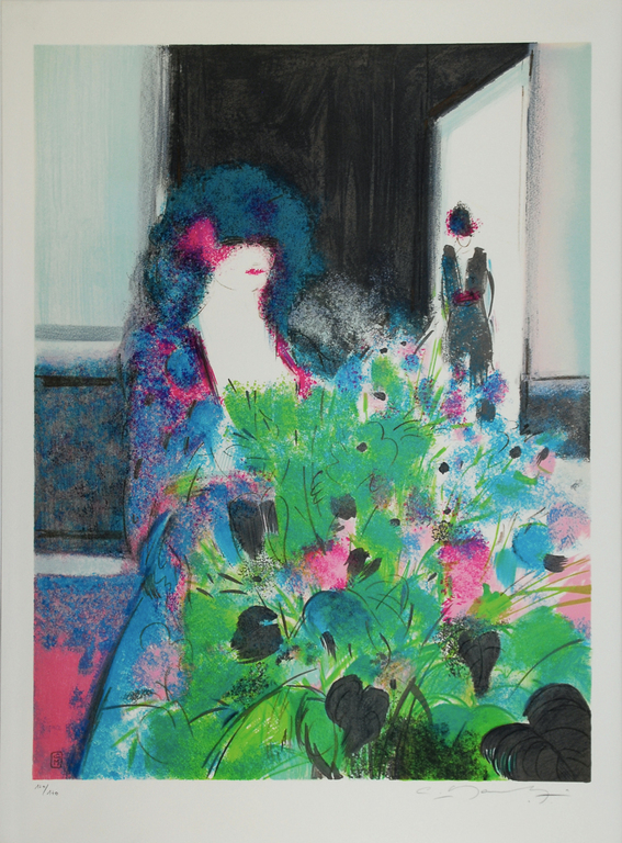 絵画 Original CLAUDE MANOUKIAN FlowerBarbizon Original CLAUDE MANOUKIAN FlowerBarbizon - メルカリ