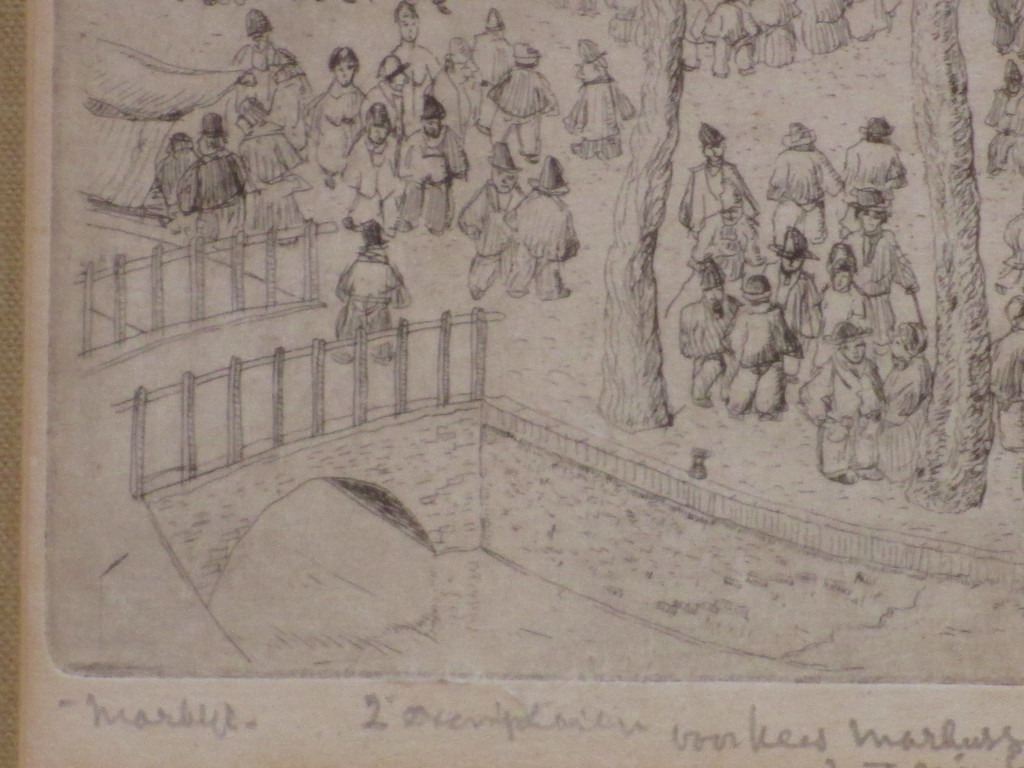 Cor de Wolff, Marktje, Ets kopen? Bied vanaf 40!