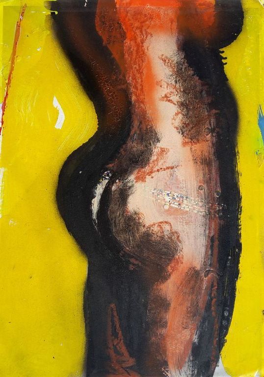 Peter Klashorst - I miss Africa - origineel werk op papier - gesigneerd kopen? Bied vanaf 75!