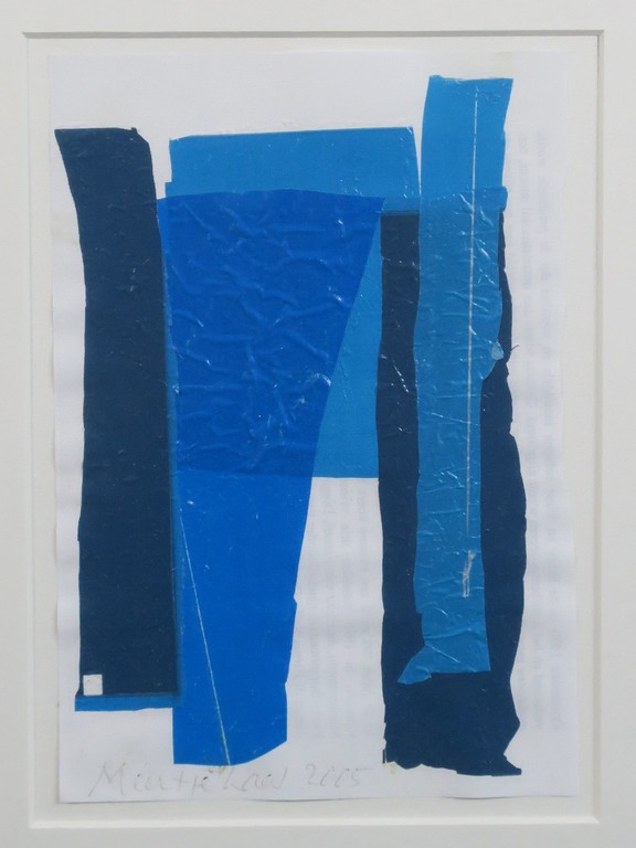 Meertje Kaal: Collage op papier, Z.T. - Ingelijst kopen? Bied vanaf 1!