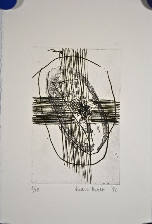 Marc Maet: Ets. Abstracte compositie kopen? Bied vanaf 35!