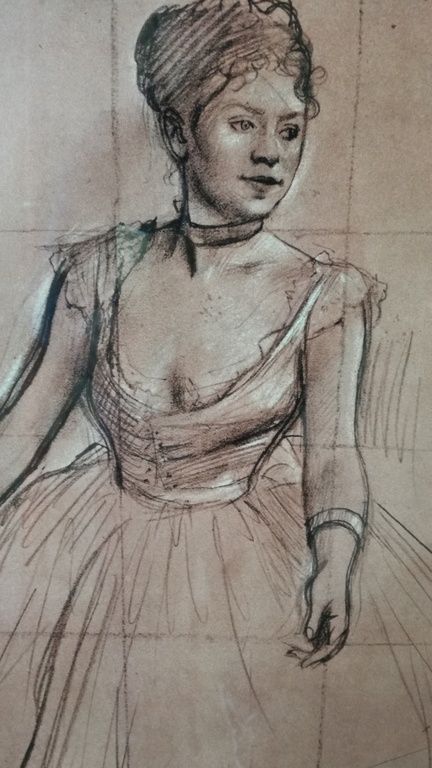 Degas Edgar, atelierdruk, Kledingontwerp, Balletdanseres kopen? Bied vanaf 1!