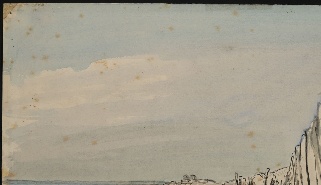 Kees Andrea: Aquarel, O, Kapelle Zeeland kopen? Bied vanaf 1!