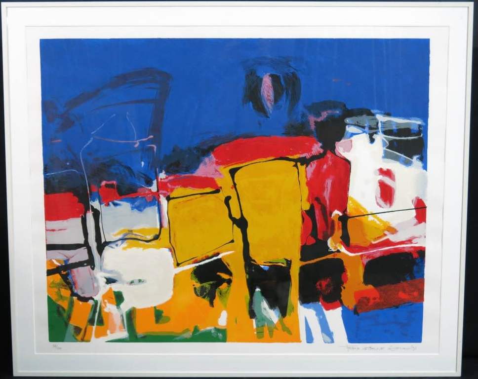 Frank Lejeune Zeefdruk, Zonder titel - Ingelijst (Groot) kopen? Bied vanaf 100!