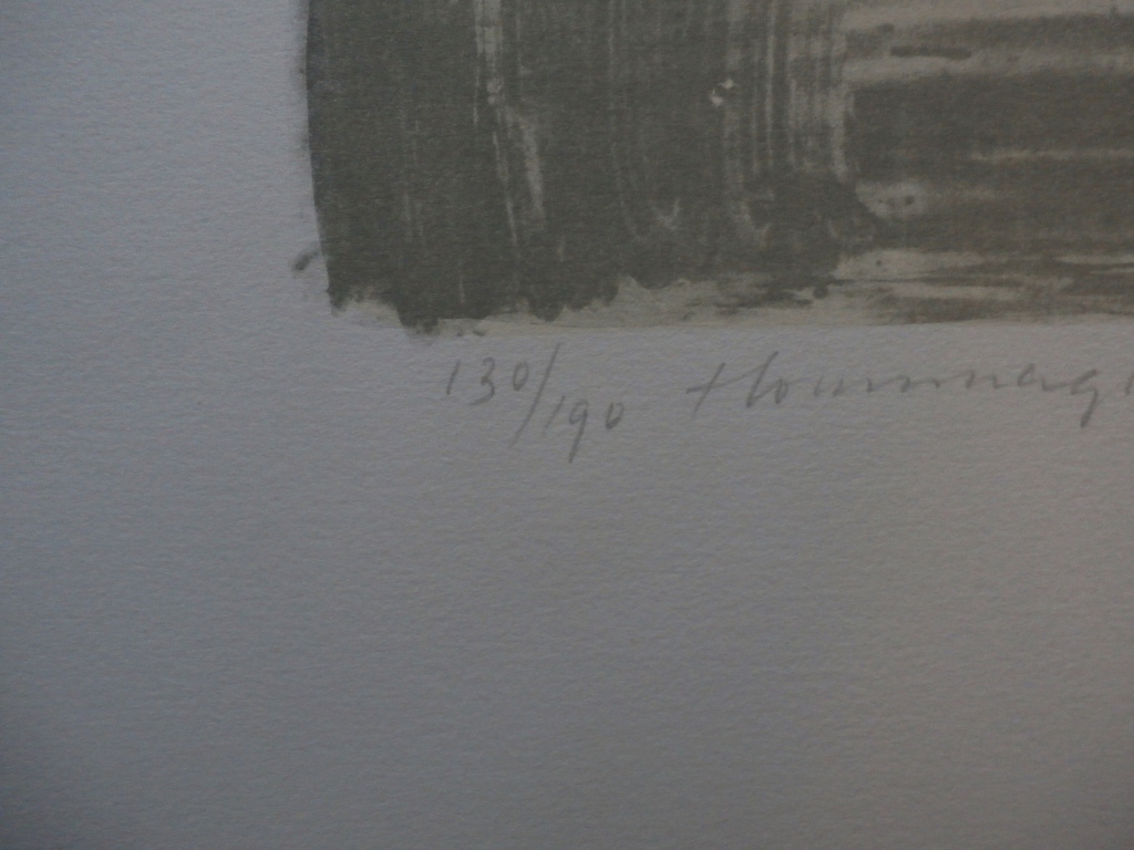 Joseph Cals - litho: Hommage aan Graham Sutherland - 1980 kopen? Bied vanaf 45!