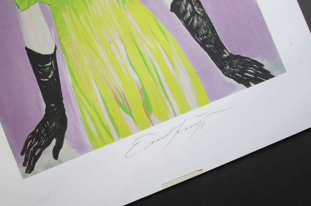 Ernst Fuchs - Grand Dame - Giclee op papier - handgesigneerd kopen? Bied vanaf 225!