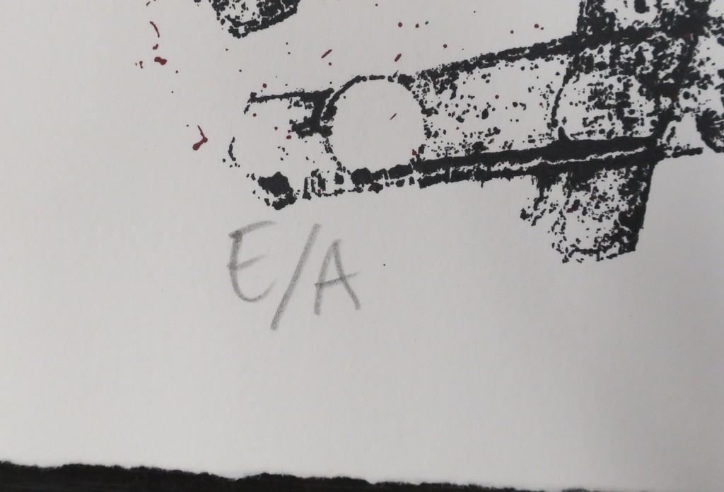 Arman: Zeefdruk, Melodie brossee I kopen? Bied vanaf 100!